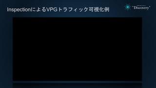 InspectionによるVPGトラフィック可視化例
 