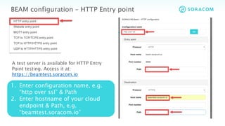 SORACOM-Global Hands-on Series: SORACOM Beam | PDF