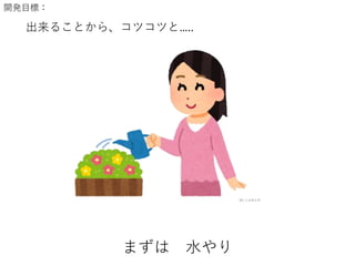 Soracom Air を活用した自動潅水システムの開発 Soracom Air を活用した自動潅水システムの開発