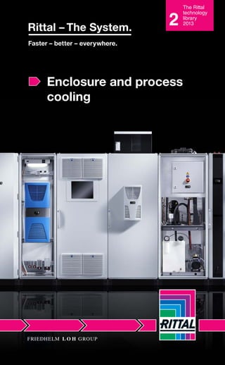Enclosure and process
cooling
The Rittal
technology
library
20132
 