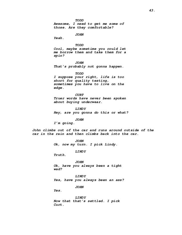 Feature Script Sample