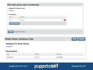 puppetconf.com #puppetconf
 