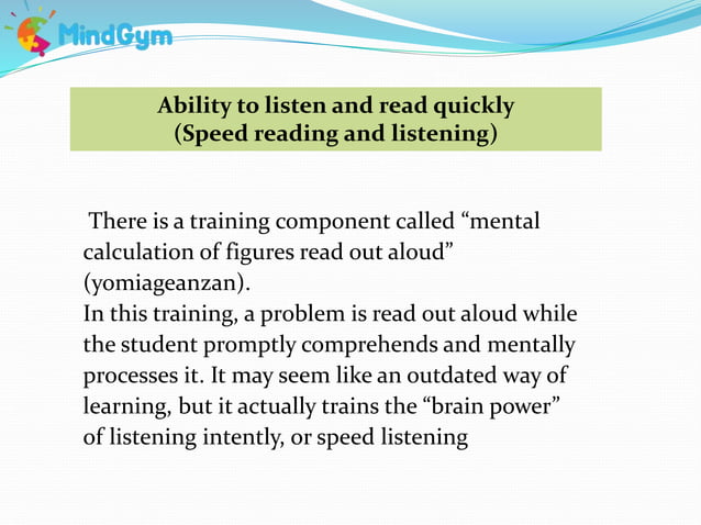 Soroban Abacus Brain Dev Ppt