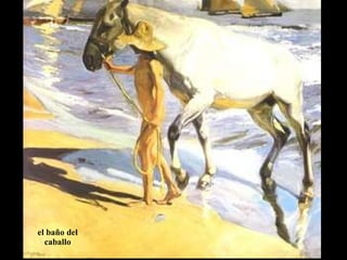 el baño del caballo 