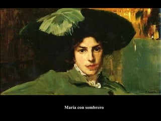 María con sombrero 