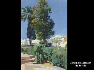 Jardín del Alcázar de Sevilla 