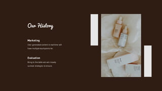 Our History
User generated content in real-time will
have multiple touchpoints for.
Marketing
Bring to the table win-win moody
survival strategies to ensure.
Evaluation
 