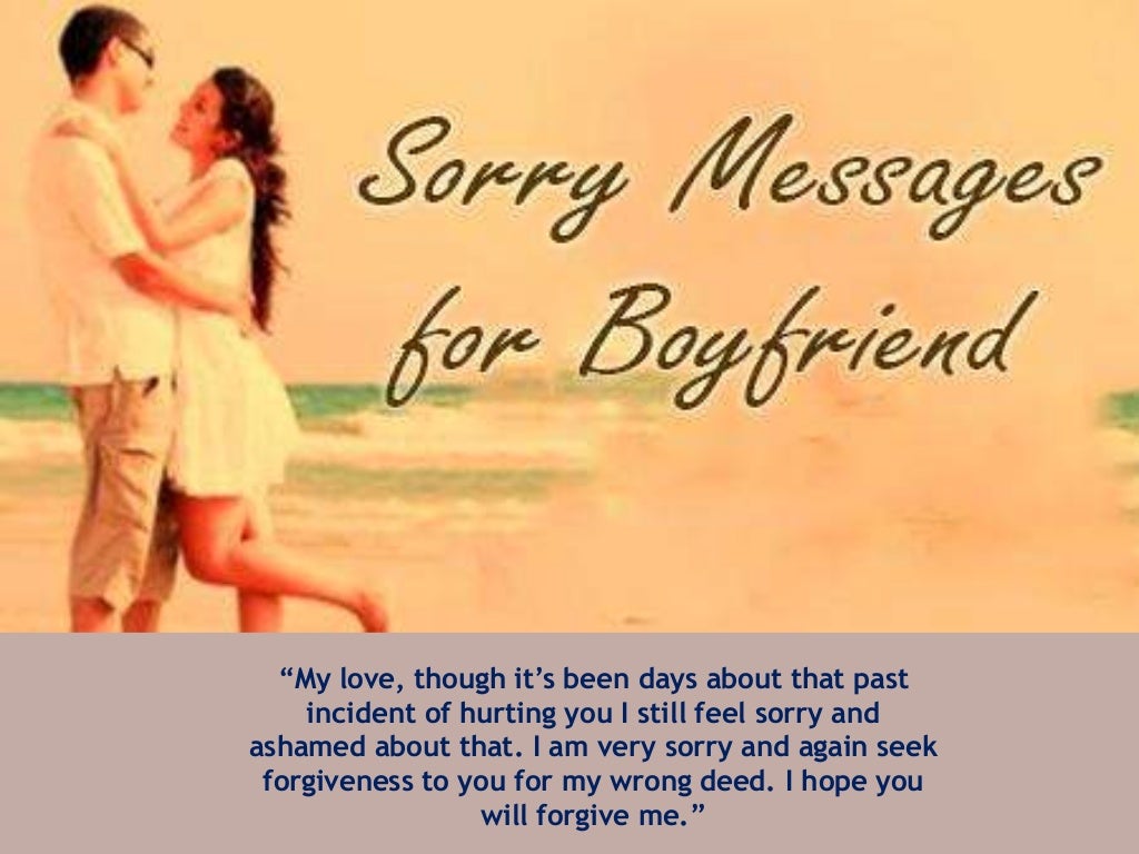 Heartfelt Sorry Text Messages