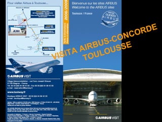VISITA AIRBUS-CONCORDE TOULOUSSE 