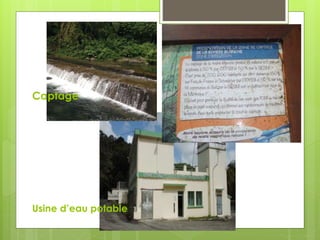 Usine d’eau potable
Captage
 