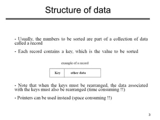 3
Structure of data
 