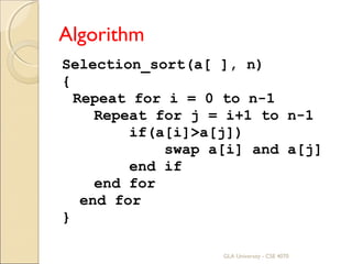 Sorting.ppt read only | PPT