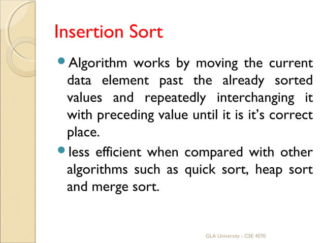 Sorting.ppt read only | PPT