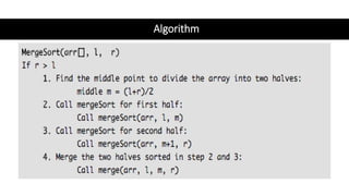 Algorithm
 