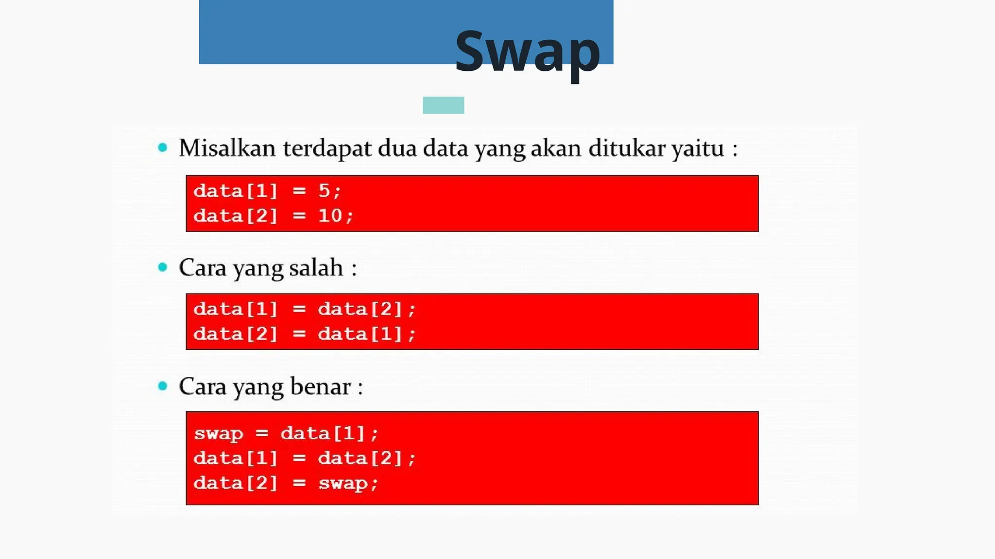 Swap
 