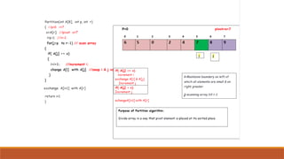 Sorting PPT SIT Pune programming in C language | PPTX