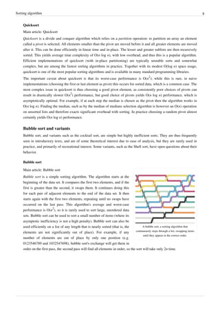 Sorting algorithm | PDF