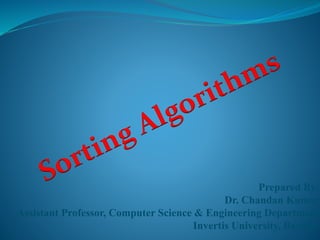 Sorting algorithms | PPT