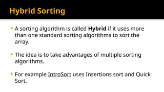 Sorting Algorithms java.pptx DSA notes Easy | PPTX