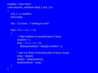 Void Sorting Algorithm Comprehensive Guide to Sorting Algorithms in C++ with Analysis | PPT