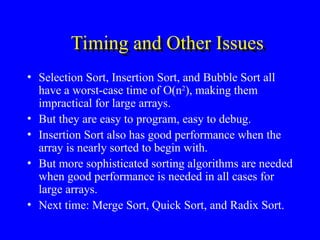 Comprehensive Guide to Sorting Algorithms in C++ with Analysis | PPT