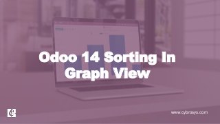 www.cybrosys.com
Odoo 14 Sorting In
Graph View
 