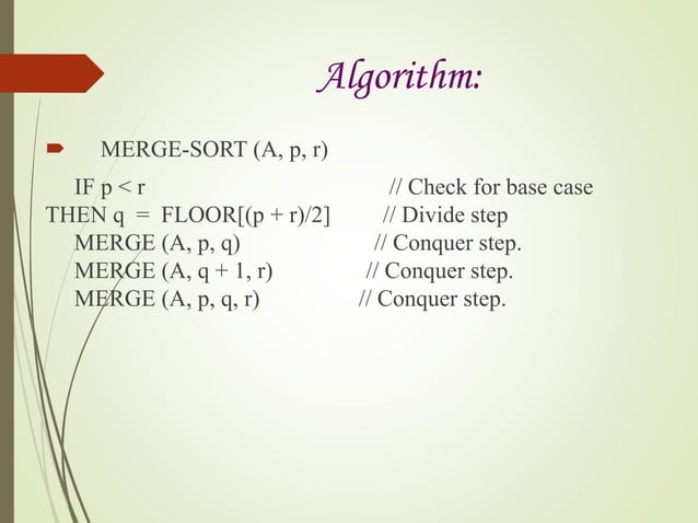Sorting ppt | PPT