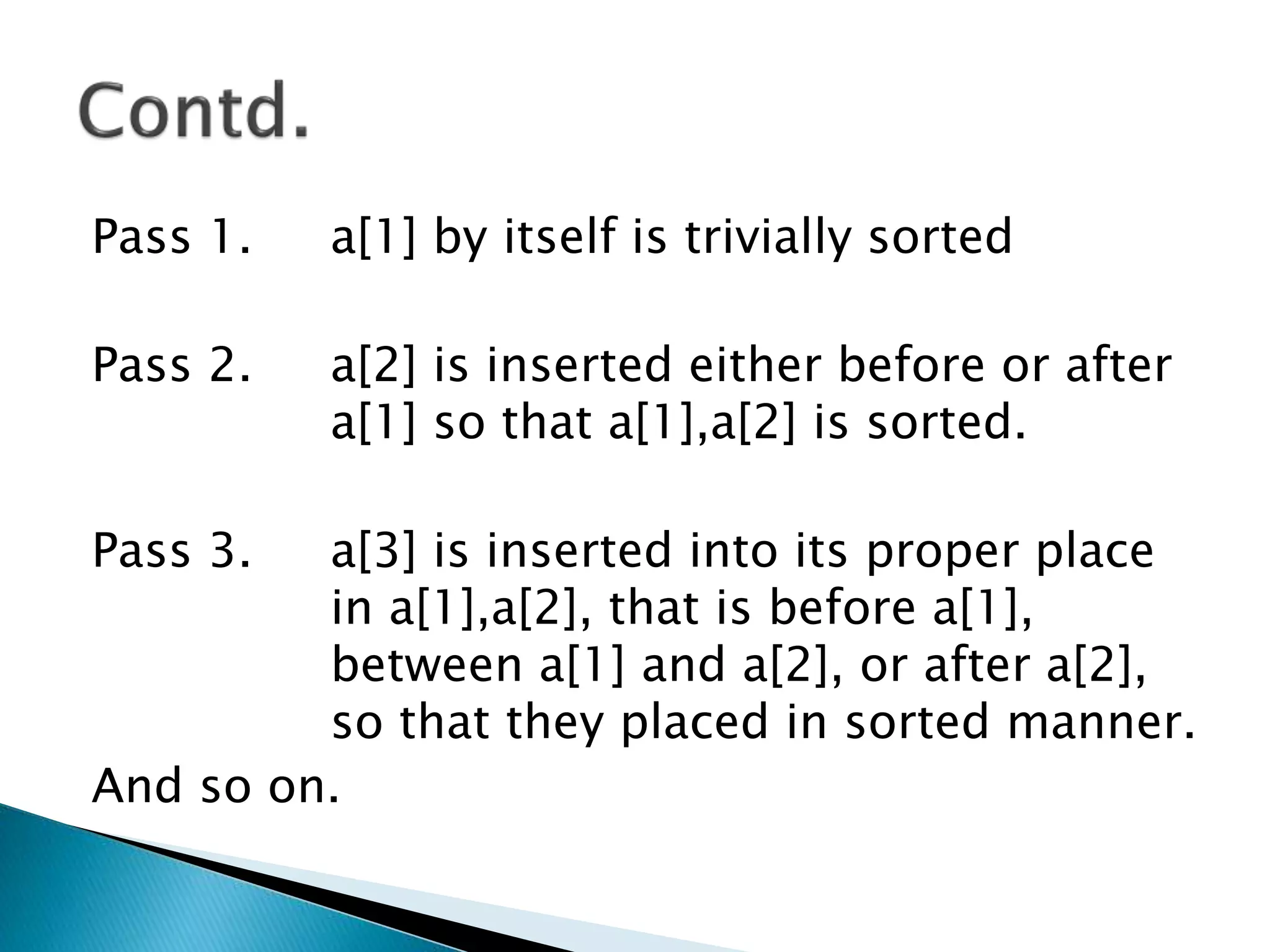 Insertion and Redix Sort | PPT