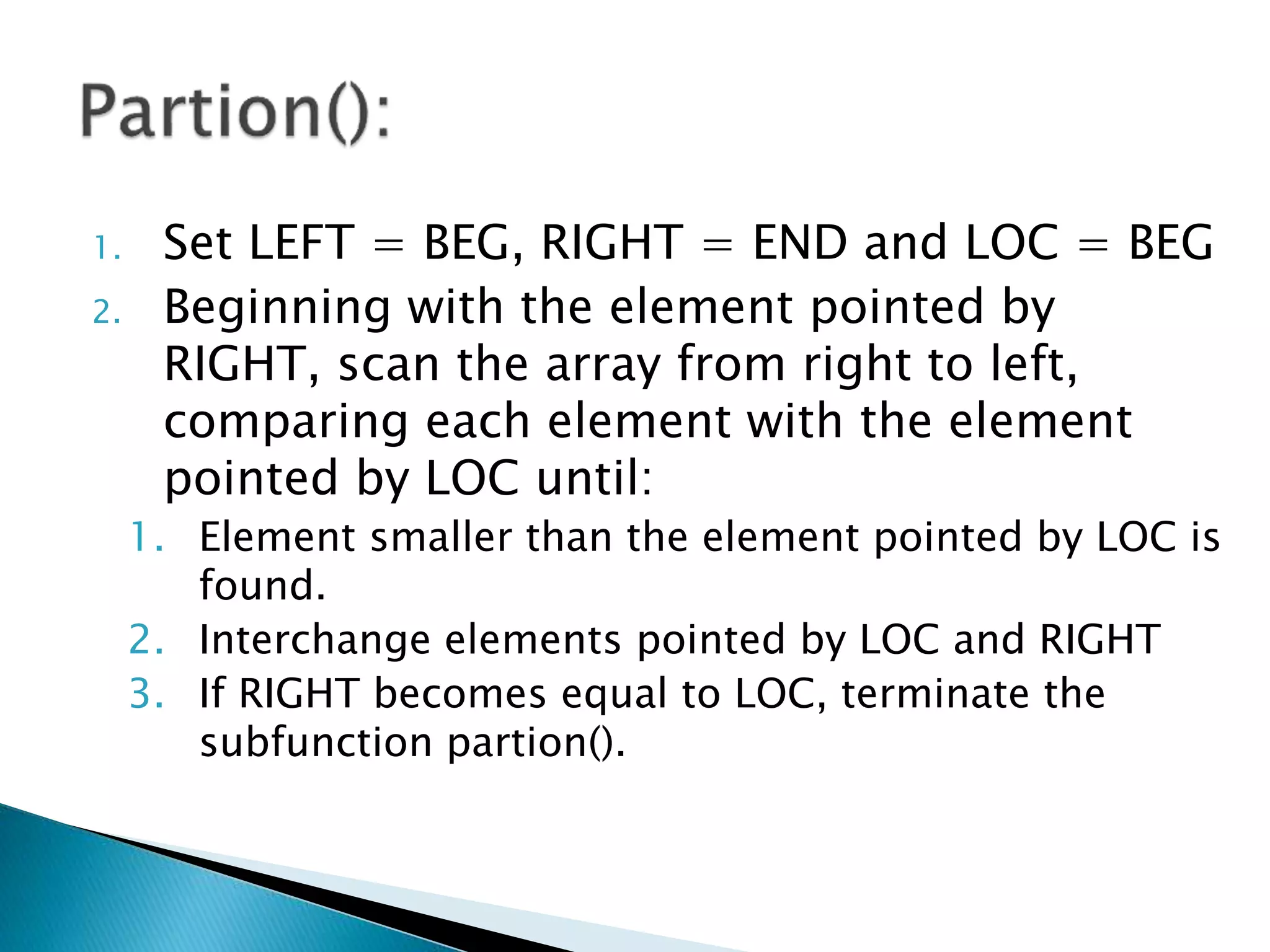 Sorting Techniques PPT Sorting techniques ppt