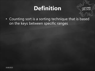SORTING techniques.pptx