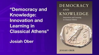 Greek Sortition Sortition in the History of Democracy | PDF