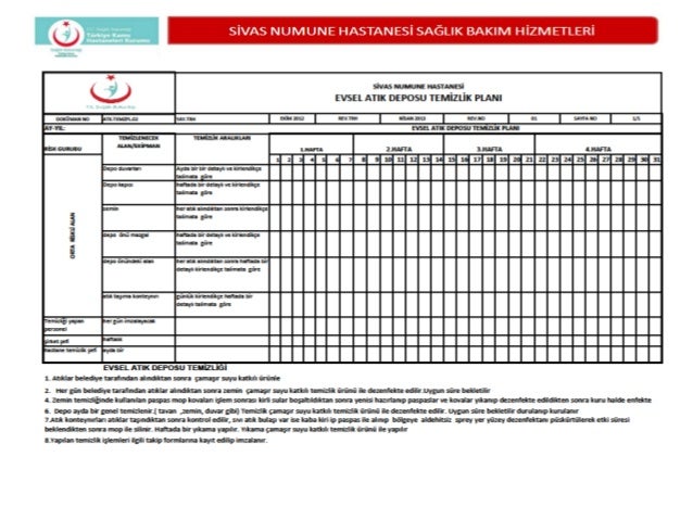 Sorumlu hemşire oryantasyon