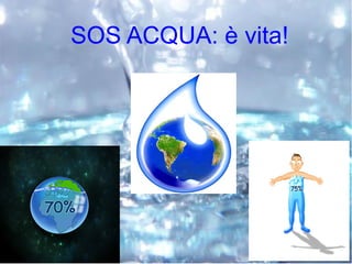 SOS ACQUA: è vita!
 