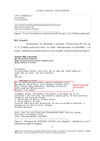 Messagelabs Os emails de FHC a Marcelo Odebrecht | PDF