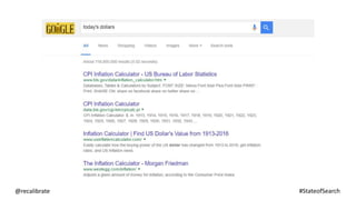 @recalibrate #StateofSearch
 