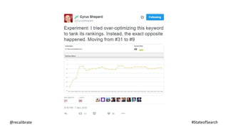 @recalibrate #StateofSearch
 