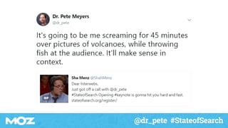 @dr_pete #StateofSearch
 