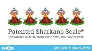 @dr_pete #StateofSearch
Patented Sharkano Scale*
*not actually patented, image ©2017 KittyVector/ShutterStock
 
