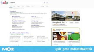 @dr_pete #StateofSearch
 