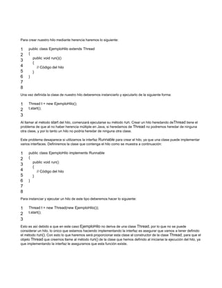 Programacion concurrente | PDF