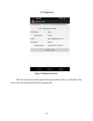 Android Sos app development report | PDF