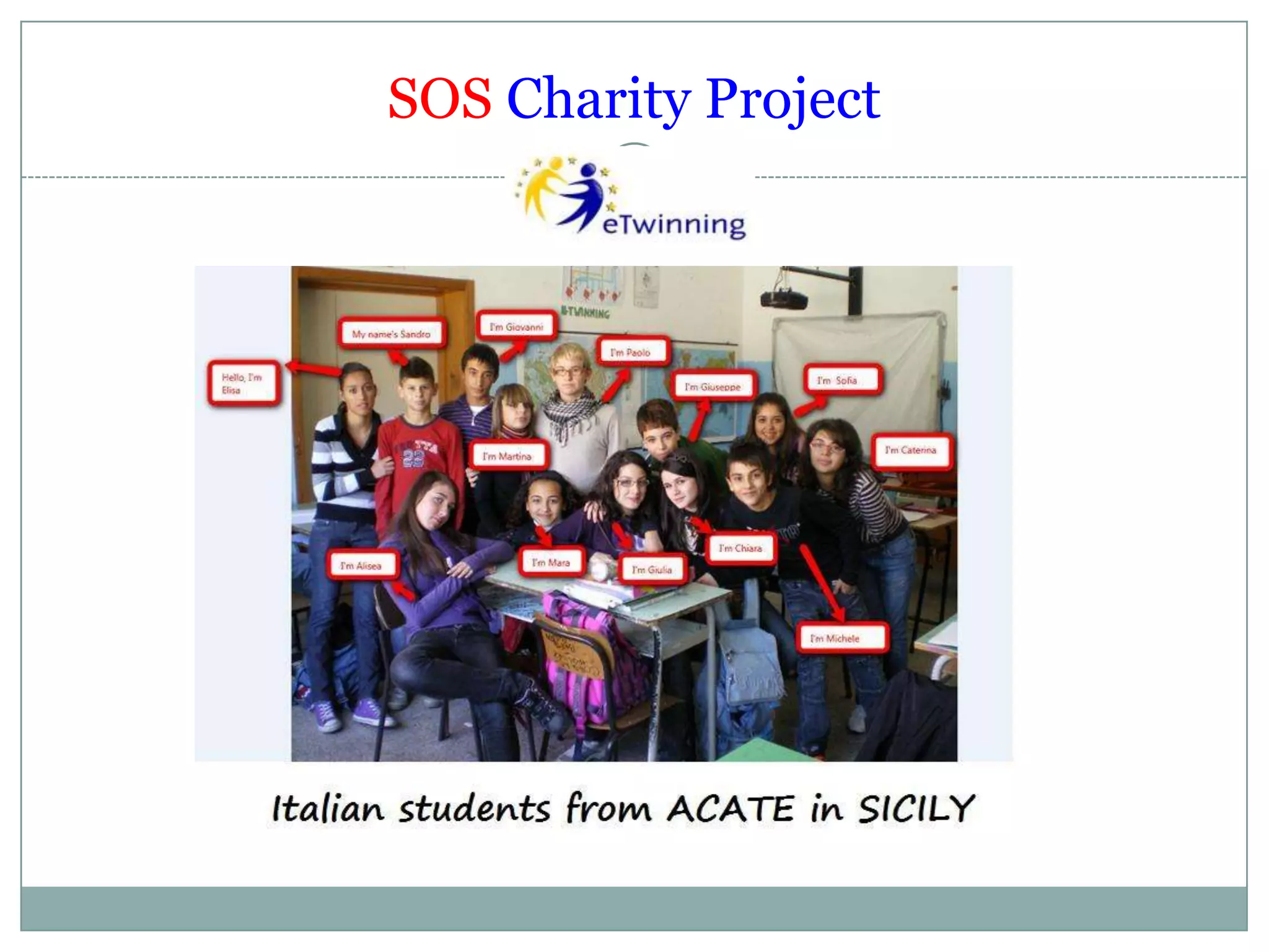 SOS Charity Project
