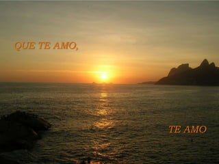 QUE TE AMO,TE AMO