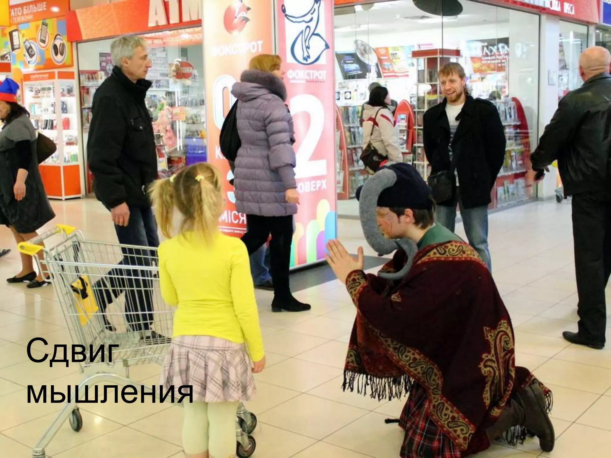 Сдвиг
мышления
 