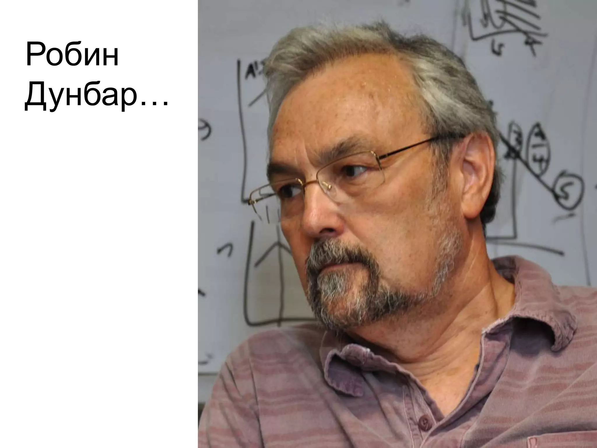 Робин
Дунбар…
 