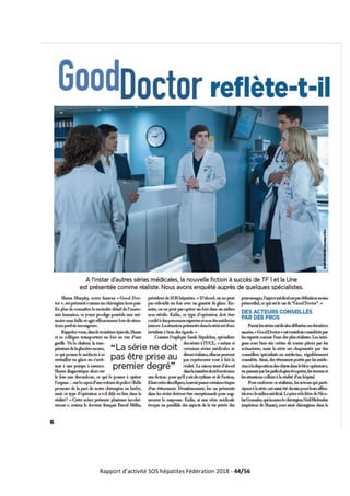 Rapport d’activité SOS hépatites Fédération 2018 - 44/56
 