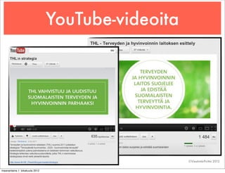 YouTube-videoita




                                                   ©Viestintä-Piritta 2012

maanantaina 1. lokakuuta ...