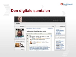 Den digitale samtalen