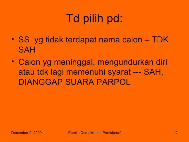 Sosialisasi Pemilu 2009