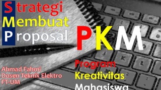 P M
Program
Kreativitas
 